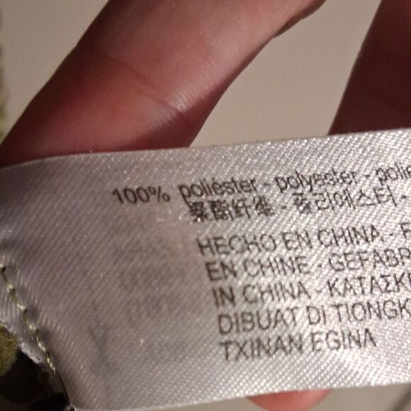 ZARA Green Leopard Print Slip Dress Size XS - Picture 12 of 16